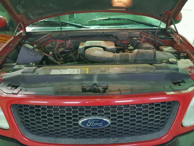 1FTRW08L82KC34186 - 2002 FORD F150 SUPER RED photo 7