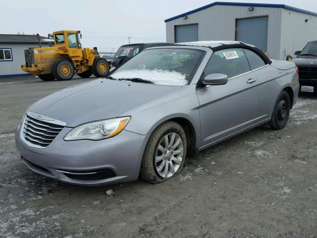 1C3BCBEB4DN592294 - 2013 CHRYSLER 200 TOURIN SILVER photo 2