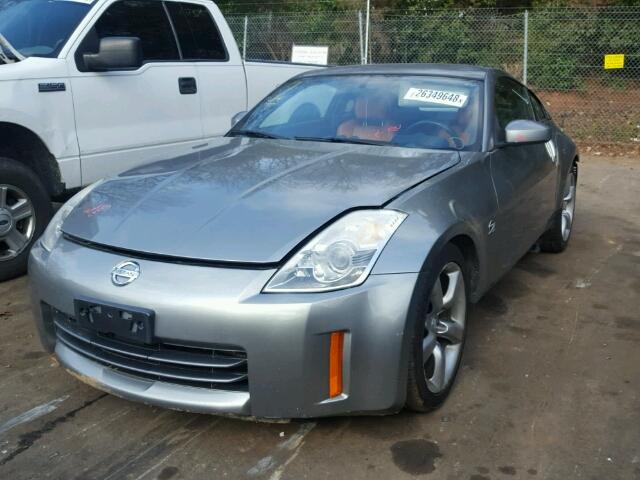 JN1AZ34D06M307567 - 2006 NISSAN 350Z COUPE GRAY photo 2