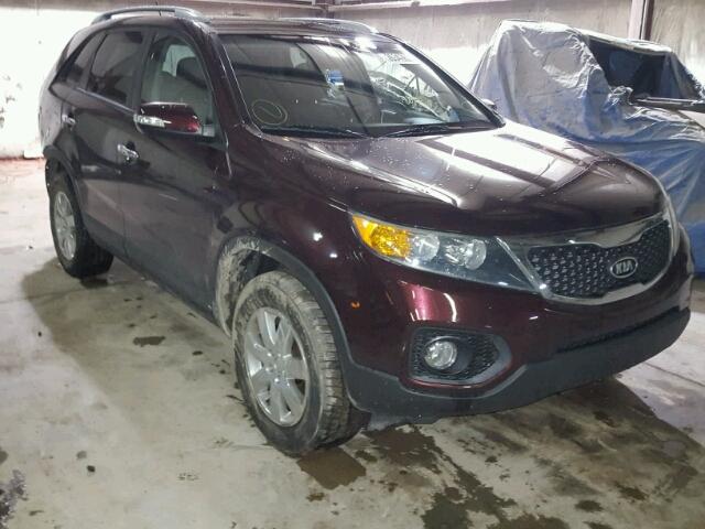 5XYKT3A18BG157409 - 2011 KIA SORENTO BA RED photo 1