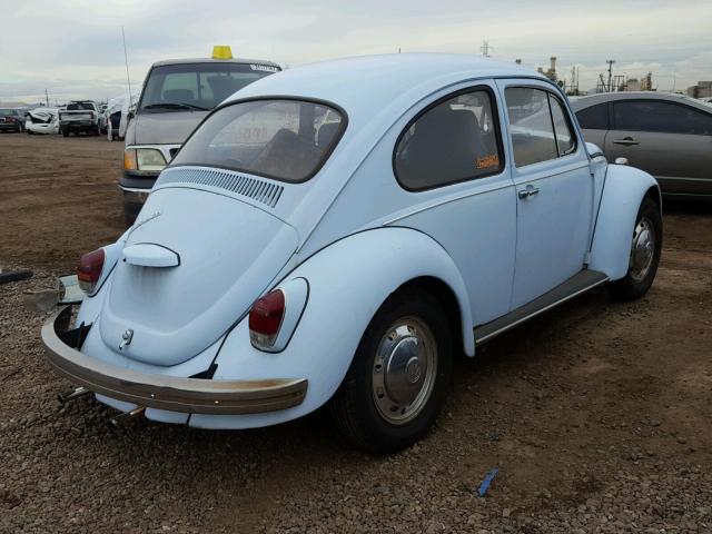 119581295 - 1969 VOLKSWAGEN BEETLE BLUE photo 4