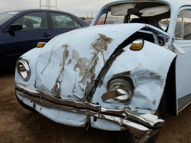 119581295 - 1969 VOLKSWAGEN BEETLE BLUE photo 9