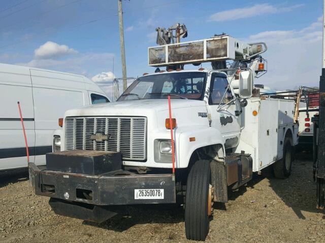 1GBM7H1J7PJ109003 - 1993 CHEVROLET KODIAK C7H WHITE photo 2