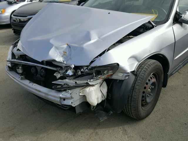 JHMCG668X2C004369 - 2002 HONDA ACCORD EX SILVER photo 9