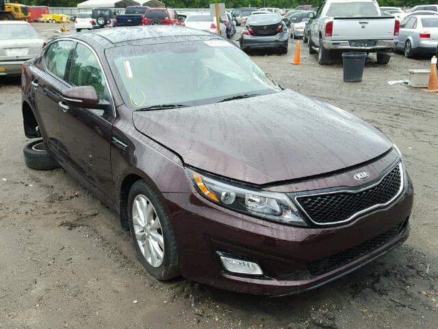 5XXGN4A78EG308994 - 2014 KIA OPTIMA EX PURPLE photo 1