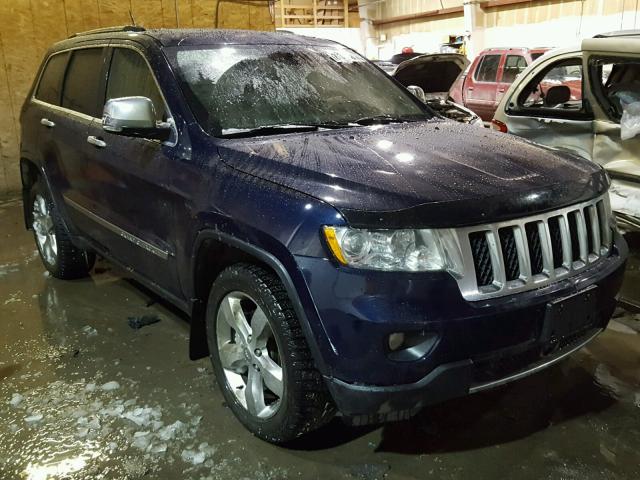 1C4RJFCT7CC184322 - 2012 JEEP GRAND CHER BLUE photo 1