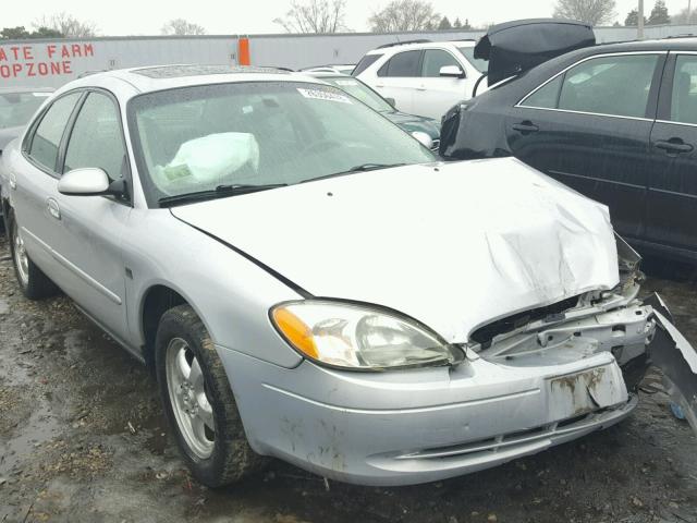 1FAFP55S22A133231 - 2002 FORD TAURUS SES SILVER photo 1