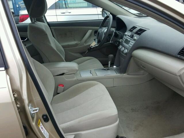 4T1BF3EK4BU605780 - 2011 TOYOTA CAMRY BASE GOLD photo 5