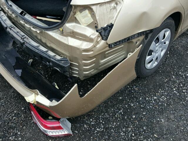 4T1BF3EK4BU605780 - 2011 TOYOTA CAMRY BASE GOLD photo 9