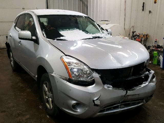 JN8AS5MV8DW633936 - 2013 NISSAN ROGUE S GRAY photo 1