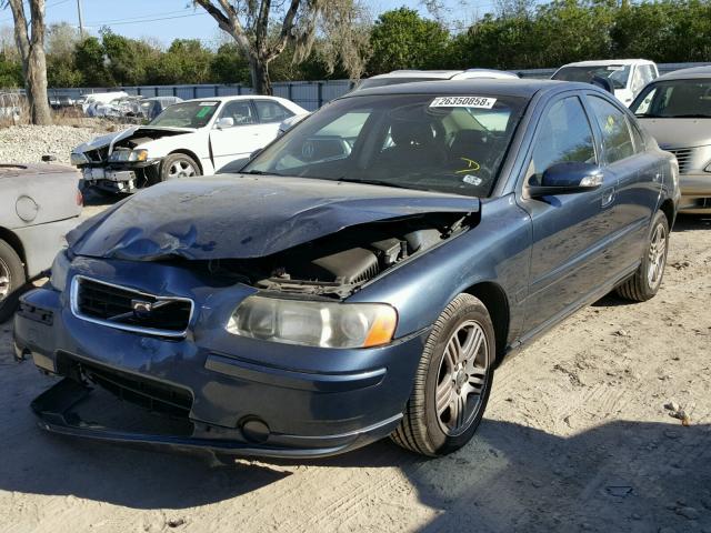 YV1RS592282680013 - 2008 VOLVO S60 2.5T BLUE photo 2