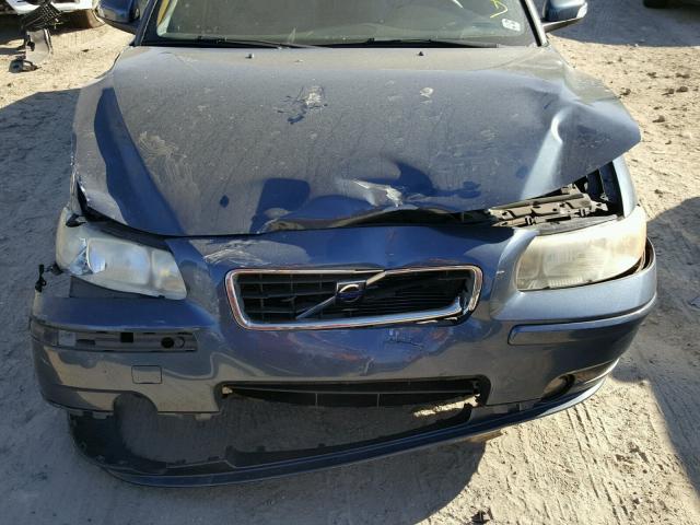 YV1RS592282680013 - 2008 VOLVO S60 2.5T BLUE photo 7