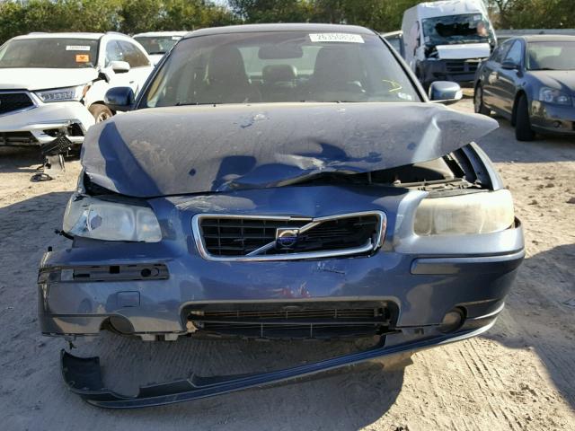 YV1RS592282680013 - 2008 VOLVO S60 2.5T BLUE photo 9