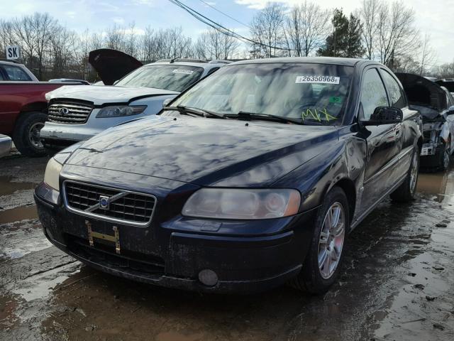 YV1RH592162526954 - 2006 VOLVO S60 2.5T BLUE photo 2