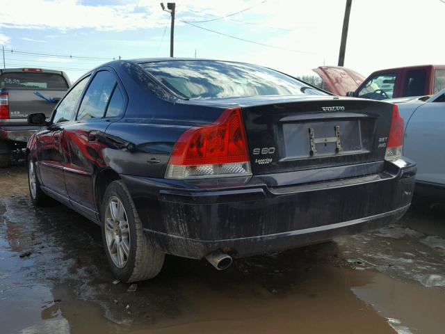 YV1RH592162526954 - 2006 VOLVO S60 2.5T BLUE photo 3