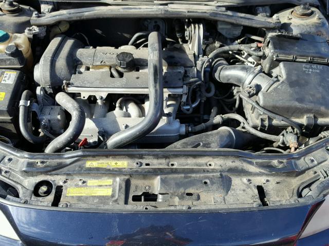 YV1RH592162526954 - 2006 VOLVO S60 2.5T BLUE photo 7