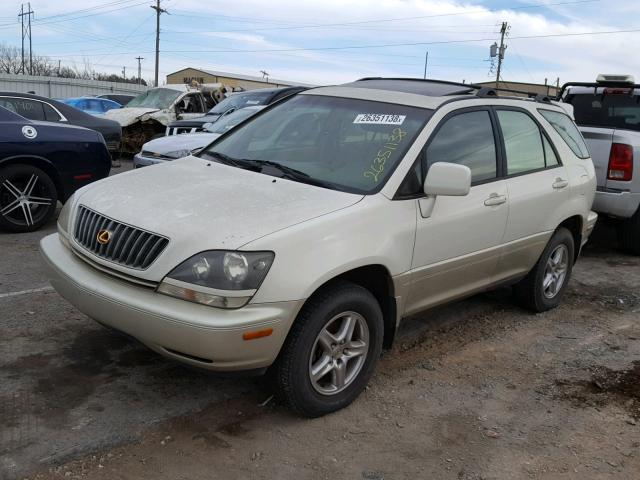 JT6HF10U3Y0136250 - 2000 LEXUS RX 300 WHITE photo 2