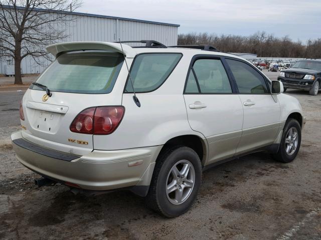 JT6HF10U3Y0136250 - 2000 LEXUS RX 300 WHITE photo 4