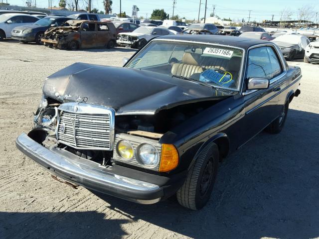 WDBAB50A4BB007169 - 1981 MERCEDES-BENZ 300 CD BLACK photo 2