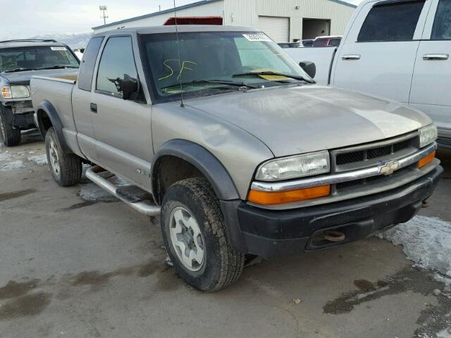 1GCCT19W728243455 - 2002 CHEVROLET S TRUCK S1 TAN photo 1