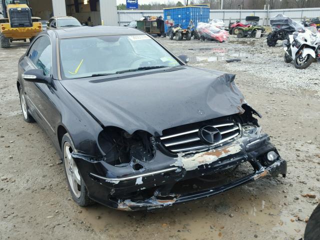 WDBTJ75J43F019655 - 2003 MERCEDES-BENZ CLK 500 BLACK photo 1