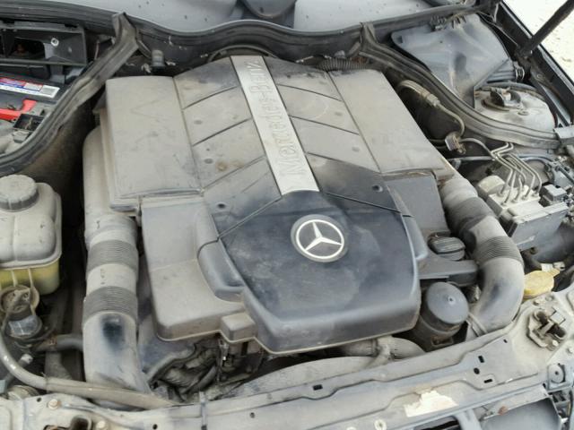 WDBTJ75J43F019655 - 2003 MERCEDES-BENZ CLK 500 BLACK photo 7