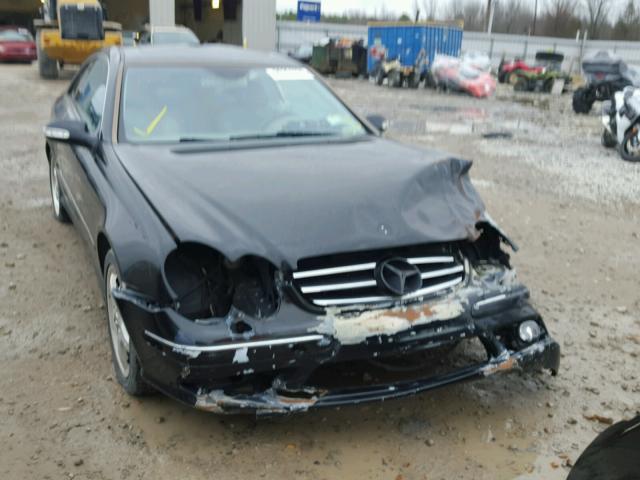 WDBTJ75J43F019655 - 2003 MERCEDES-BENZ CLK 500 BLACK photo 9