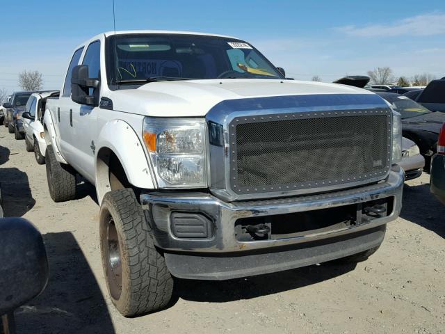 1FT7W2BT4BED08116 - 2011 FORD F250 SUPER WHITE photo 1