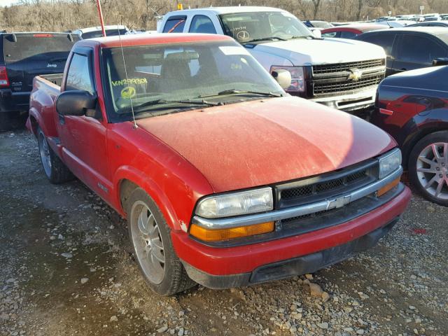 1GCCS14W3Y8299301 - 2000 CHEVROLET S TRUCK S1 RED photo 1