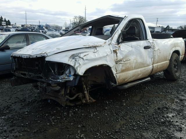 1D7HU16N65J581270 - 2005 DODGE RAM 1500 S WHITE photo 2