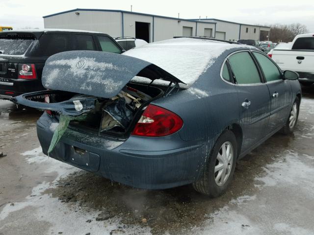 2G4WD582561264289 - 2006 BUICK LACROSSE C BLUE photo 4