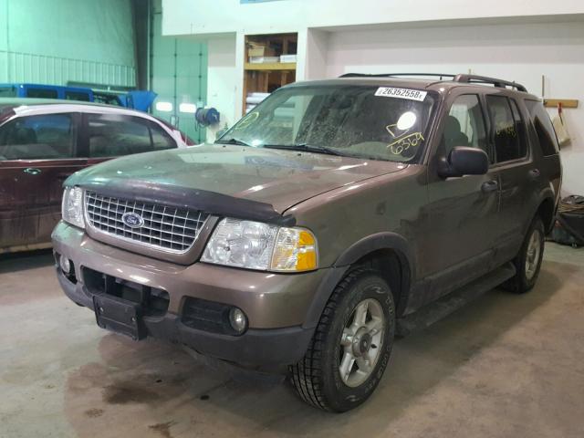 1FMZU73K53UC16369 - 2003 FORD EXPLORER X BROWN photo 2