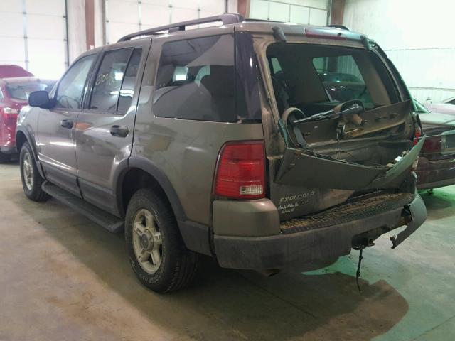 1FMZU73K53UC16369 - 2003 FORD EXPLORER X BROWN photo 3