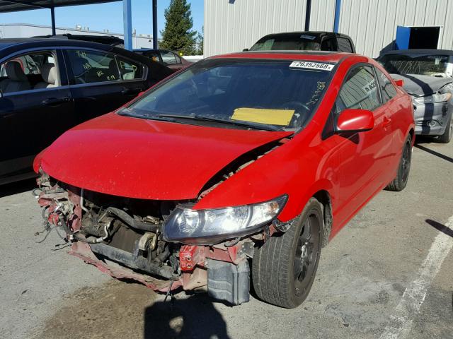 2HGFG21577H707101 - 2007 HONDA CIVIC SI RED photo 2