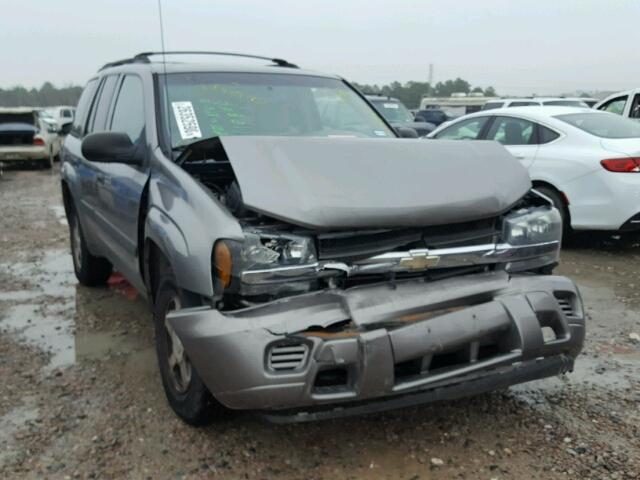 1GNDT13S952308086 - 2005 CHEVROLET TRAILBLAZE GRAY photo 1