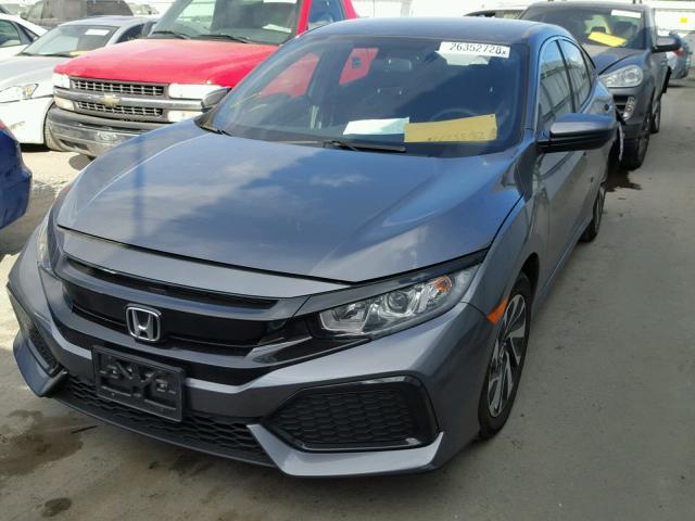 SHHFK7H25HU406919 - 2017 HONDA CIVIC LX GRAY photo 2