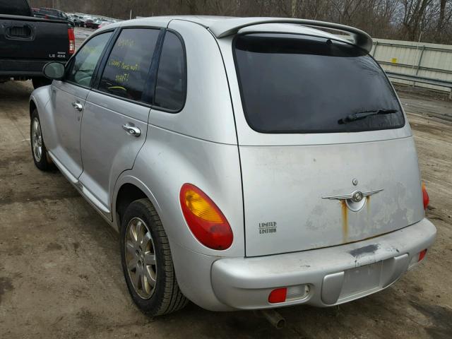 3C8FY68B35T533187 - 2005 CHRYSLER PT CRUISER GRAY photo 3