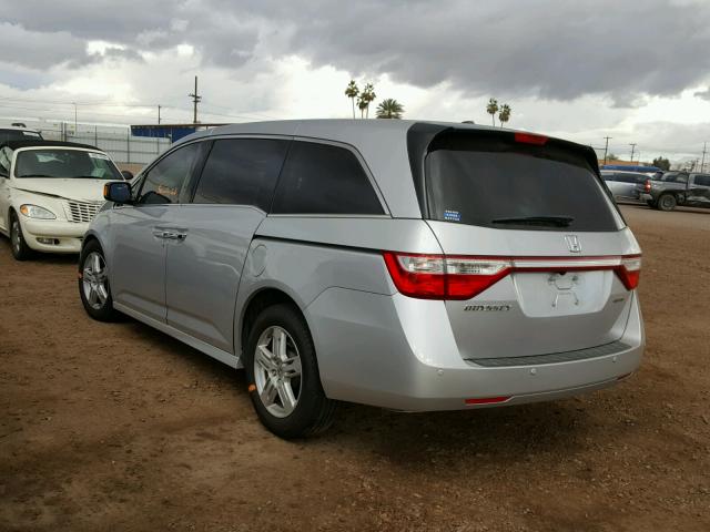 5FNRL5H91DB055210 - 2013 HONDA ODYSSEY TO SILVER photo 3