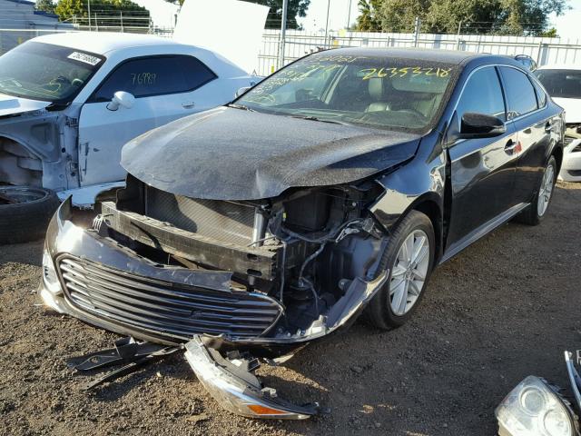 4T1BK1EB2DU032025 - 2013 TOYOTA AVALON BAS BLACK photo 2