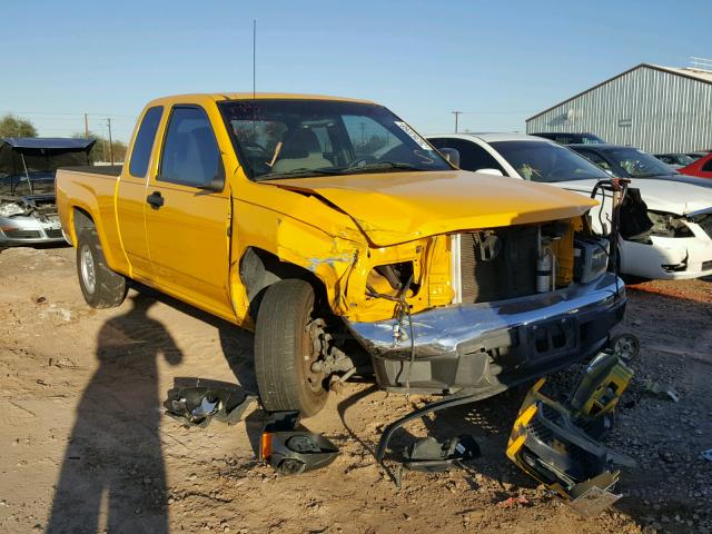 1GCCS196058198060 - 2005 CHEVROLET COLORADO YELLOW photo 1