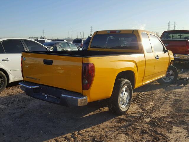 1GCCS196058198060 - 2005 CHEVROLET COLORADO YELLOW photo 4