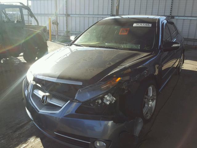 19UUA662X7A026492 - 2007 ACURA TL GRAY photo 2