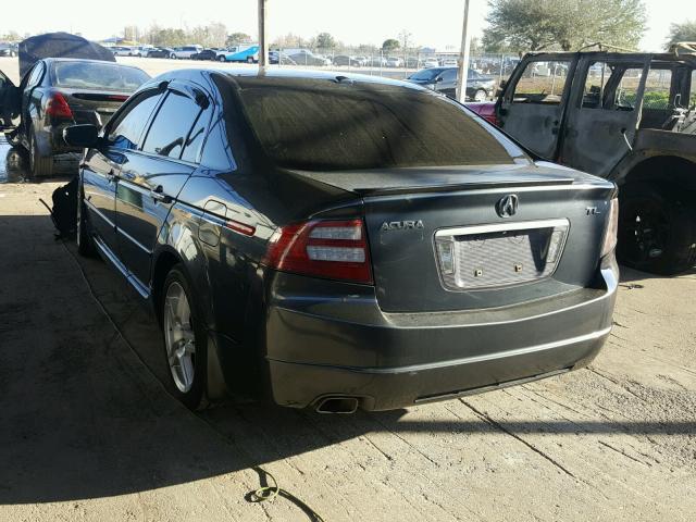 19UUA662X7A026492 - 2007 ACURA TL GRAY photo 3