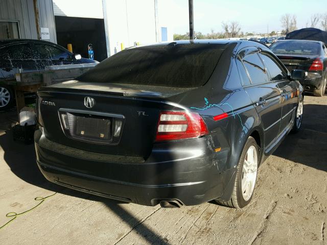 19UUA662X7A026492 - 2007 ACURA TL GRAY photo 4