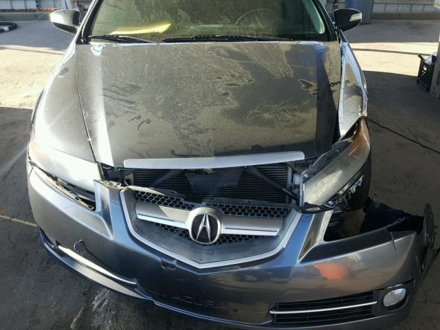 19UUA662X7A026492 - 2007 ACURA TL GRAY photo 7