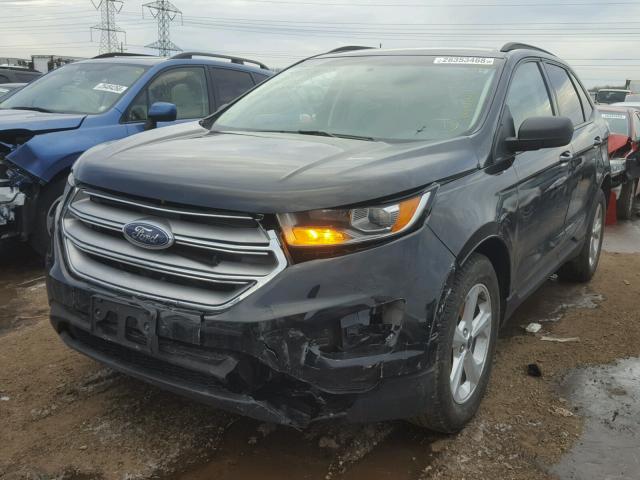 2FMPK4G90GBC04872 - 2016 FORD EDGE SE BLACK photo 2