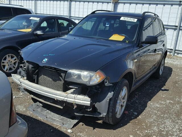 WBXPA73465WC48315 - 2005 BMW X3 2.5I BLACK photo 2