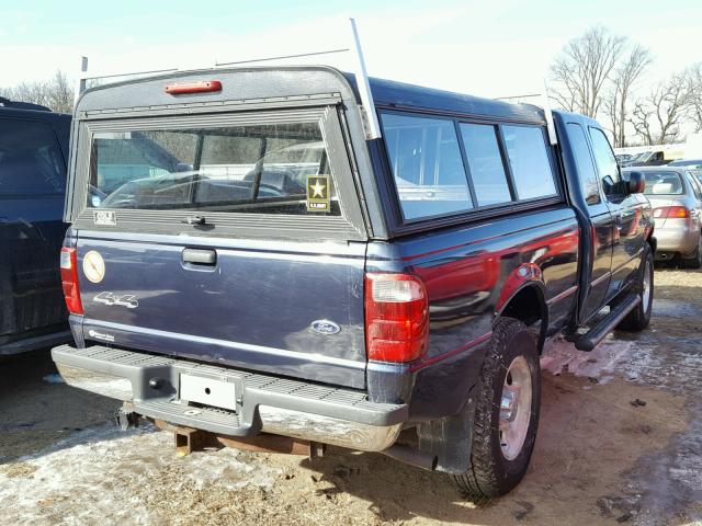 1FTZR45E93PB38673 - 2003 FORD RANGER SUP BLUE photo 4