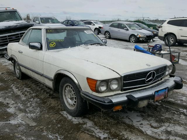 10704412038300 - 1977 MERCEDES-BENZ 450SL WHITE photo 1