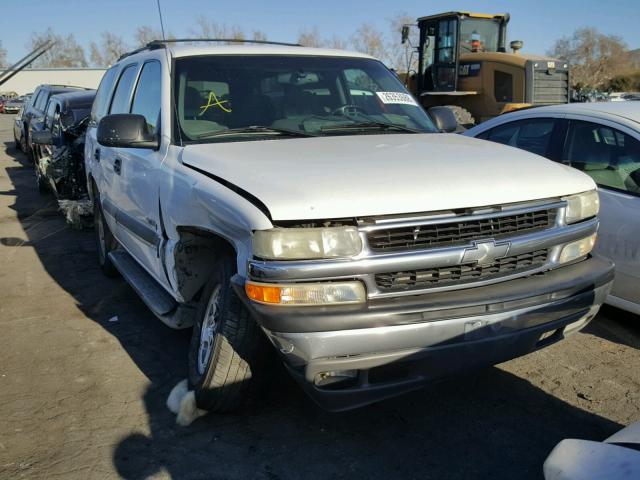 1GNEC13V72R180772 - 2002 CHEVROLET TAHOE C150 WHITE photo 1